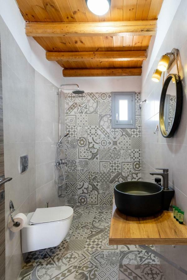 Marilena Natural Stone House, By Hellocrete Pigi  ภายนอก รูปภาพ