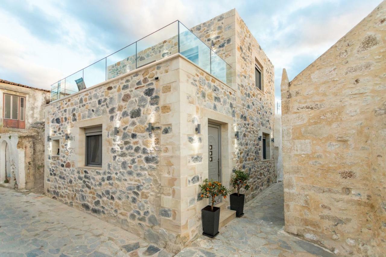 Marilena Natural Stone House, By Hellocrete Pigi  ภายนอก รูปภาพ